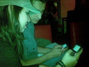 @lisspereira y @santorendon con sus #nokiaE63