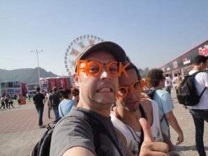 López sufriendo en #Rockinrio