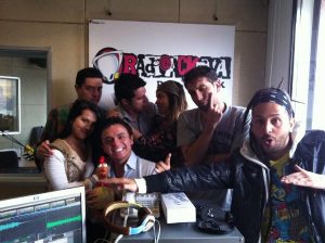 El equipo completo de Radioacktiva..