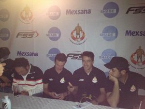 Rueda de Prensa partido fútbol Radioacktiva vs Estrellas TV