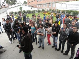 En nuestra primera estación en Bogotá con la #MaratónDelGallo