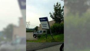 "Centro de colisión".