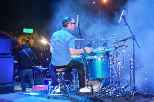 La Derecha en la tarima Rock