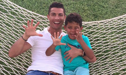 Quién es mi papá? El mejor del mundo”, dijo el hijo de Cristiano Ronaldo -  