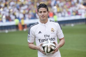FOOTBALL : James Rodriguez - Presentation Real Madrid - 22/07/2014