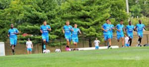 Selección Colombia Entrenamiento