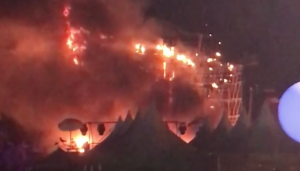 Incendio Tomorrowland Unite Barcelona