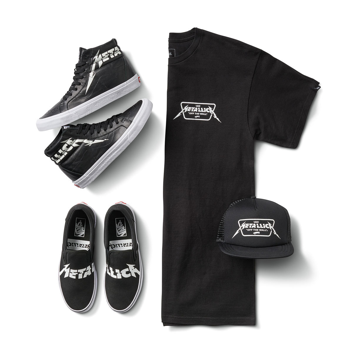 Vans lanza nueva colección de tenis al mejor estilo de Metallica