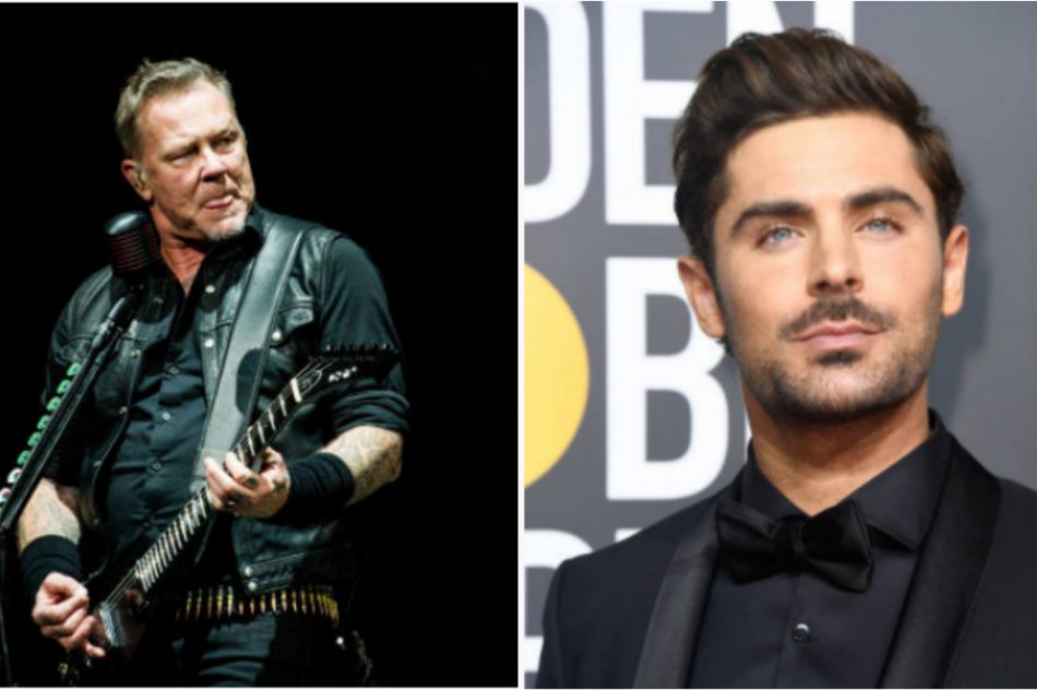 James Hetfield se estrenará en el cine junto a Zac Efron