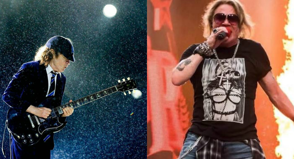AC/DC se reúne en Canadá con Axl Rose de cara a su nuevo esperado ...