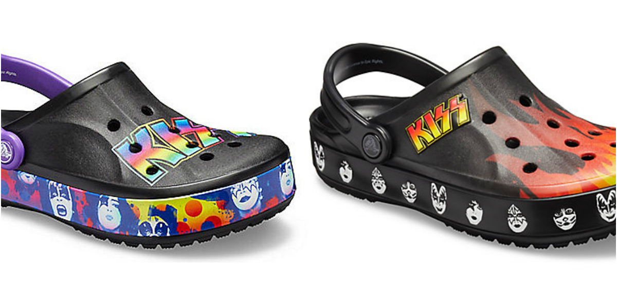 Porque t  lo pediste Kiss lanza su nueva l nea de  Crocs 