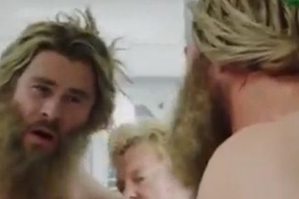 Vídeo revela transformação de Chris Hemsworth em Thor gordo para 'Ultimato