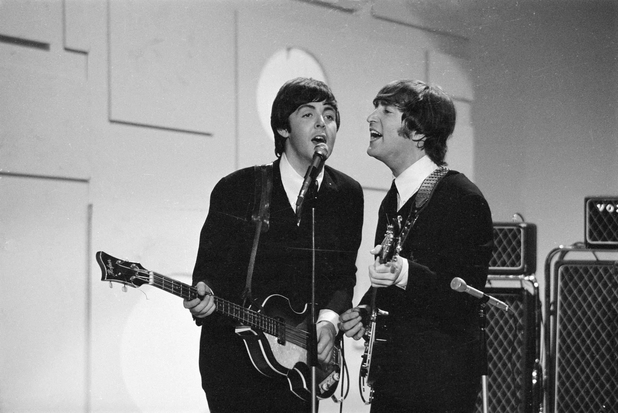 John Lennon y Paul McCartney