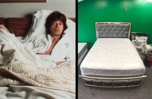 Mick Jagger exige que los hoteles le compren un colchón nuevo. Mick Jagger no piensa dormir en un colchón que ha sido usado antes. Es por eso que dentro de sus exigencias figura que el hotel donde se quedará, tiene que comprar un colchón nuevo.  Además, un empleado del hotel tiene que dormir un día antes sobre el plástico, para que el colchón no esté tan duro.