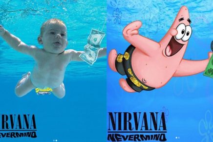 25 graciosas portadas de discos rock al mejor estilo 'Bob Esponja'