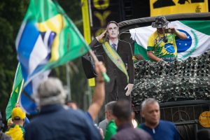 Supporters of President Bolsonaro Manifest in Front of the National Congress Amidst the Coronavirus (COVID - 19) Pandemic