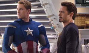 iron man y capitan america