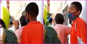 ladron roba a policía que lo defendio