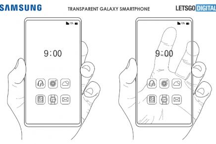 ¿Pantalla transparente? Samsung patenta un teléfono con esta tecnología