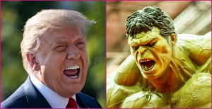 Video: 'Hulk' destruye la estrella de la fama de Donald Trump