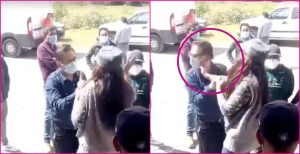 Video: mujer golpea al alcalde de su ciudad por no cumplir lo que prometió