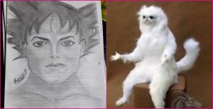 ¿Gokú Jackson? Caricatura de Dragon Ball desata reacciones en redes sociales