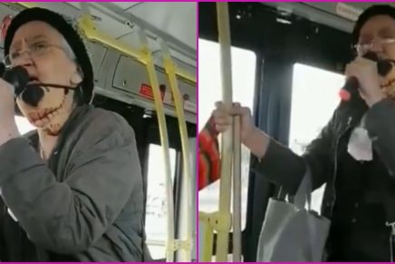 "No soy bandolera": abuela rapera causa sensación en Transmilenio