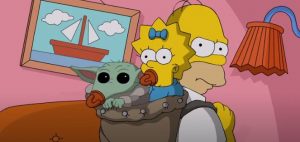 Baby Yoda Simpson