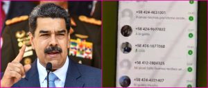 Maduro compartió su número de WhatsApp para hablar y _saber el uno del otro_