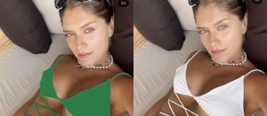 ¿No sabe cómo separar las basuras_ Laura Tobón le enseña con su bikini