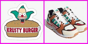 Lanzan los nuevos tenis oficiales de la Krusty Burger