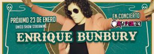 Enrique Bunbury concierto virtual