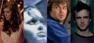 Kim Kardashian, Angelina Jolie y más actores que aparecieron en videos de rock