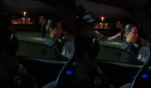 Mala suerte nivel_ chocan su carro y segundos después le roban su celular