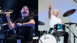 Lars Ulrich y Charlie Watts