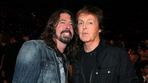 Dave Grohl y Paul McCartney