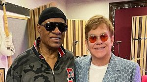 Elton John y Stevie Wonder