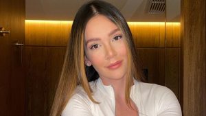 Lina Tejeiro repartió besos en su fiesta de cumpleaños