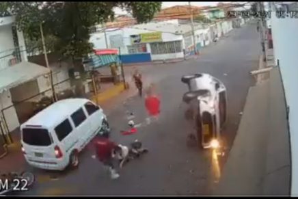 Sacerdote borracho atropelló a una mujer en Cúcuta