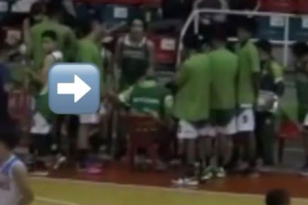 Técnico agredió a jugador de Antioquia en medio del Nacional de baloncesto