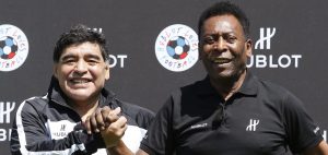 Pelé y Maradona