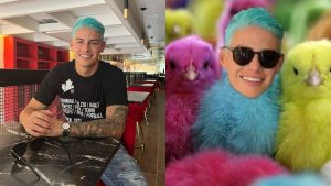 James Rodríguez y su cambio de look