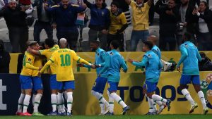 Brasil derrotó a Colombia 1-0 con gol de Paquetá