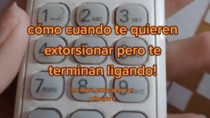 Supuesto extorsionador terminó coqueteándole a su víctima