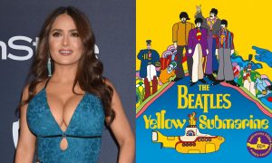 Salma Hayek the beatles