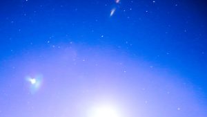 Luces extrañas en el cielo de Argentina