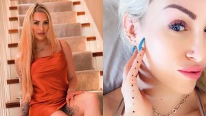 Influencer se tatuó una regla para medir los miembro