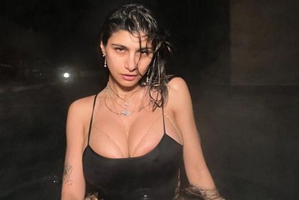 ¡Alerta hot! Mia Khalifa dejó poco a la imaginación con candente vestido transparente