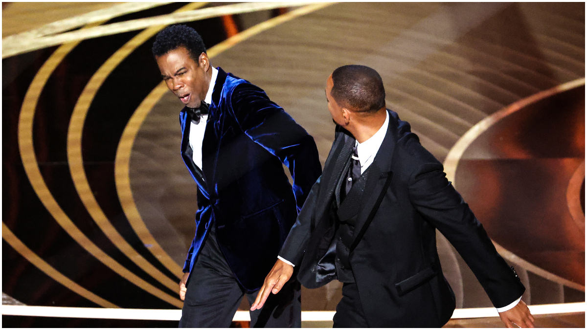 Will Smith abofetea a Chris Rock en los Oscar _ foto Getty Images