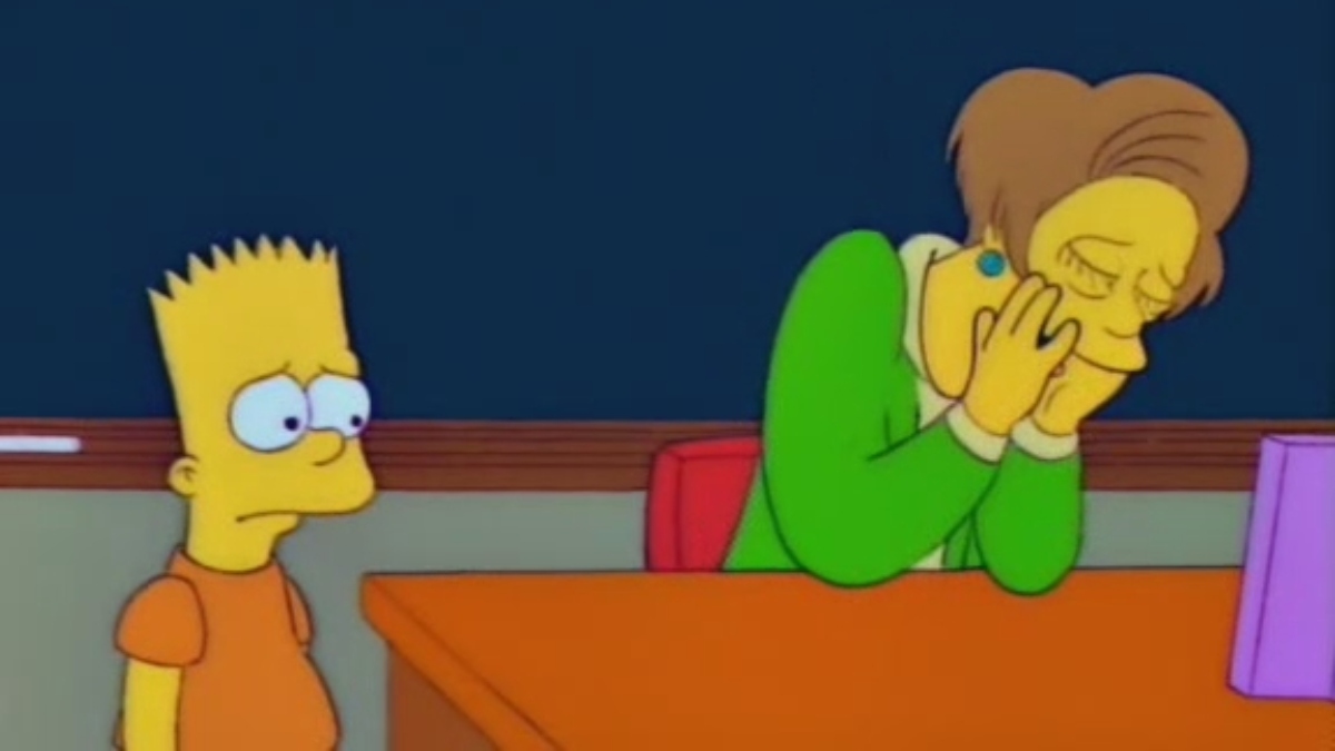 Los Simpson: conoce a la nueva profesora de Bart que remplazará a Edna Krabappel